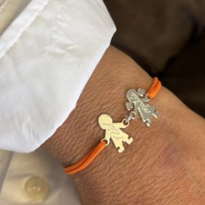 Bracelet 2 à 5 personnages mains