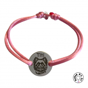 Bracelet chien West highland jeton 20 mm