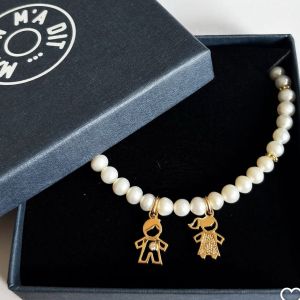 Collier perles et chaîne 1 à 5 personnages