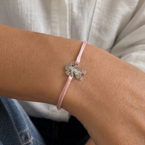 Bracelet 1 fille ou garçon  argent
