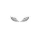 Boucles d'oreilles plume
